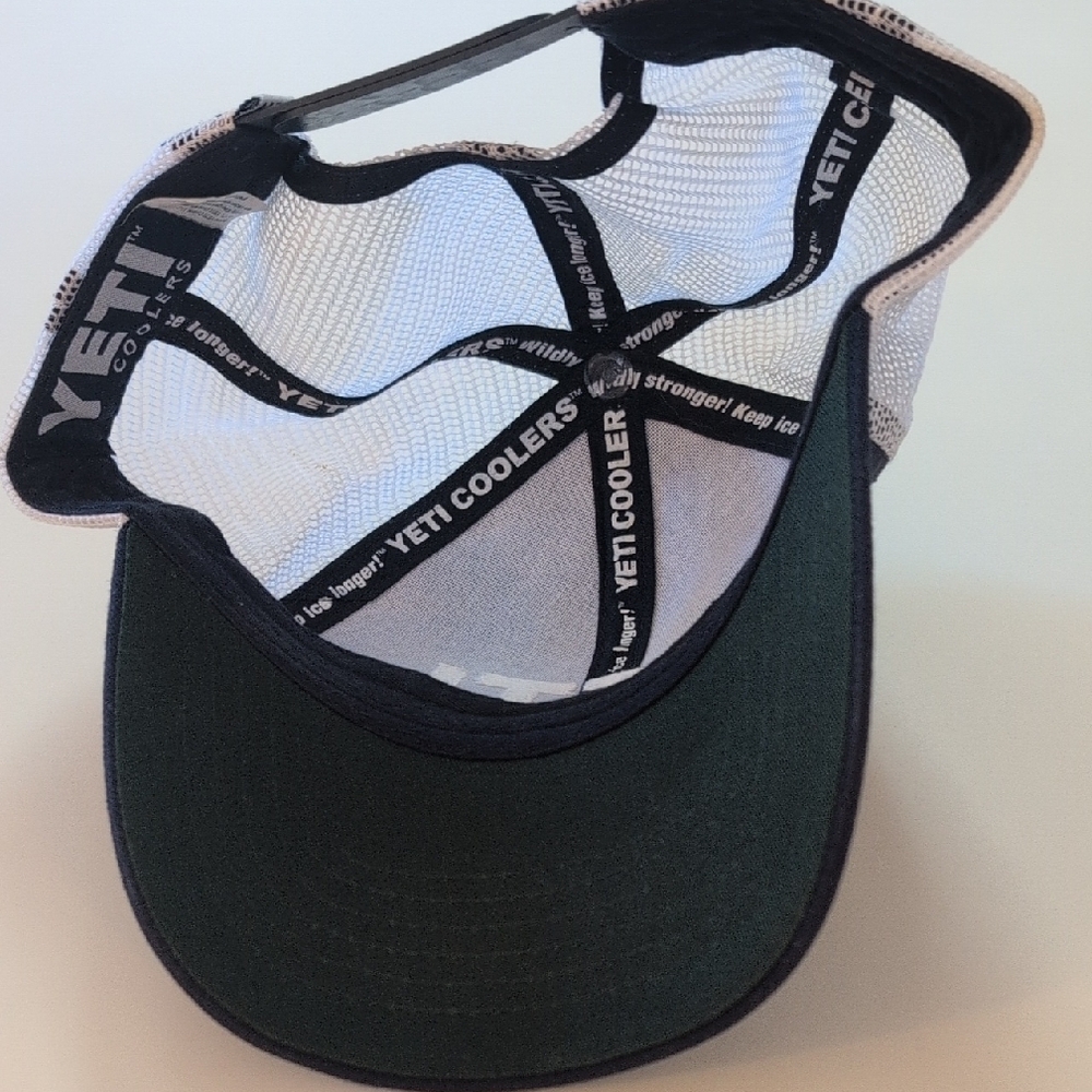 YETI Black and White Trucker Hat - Picture 2 of 6